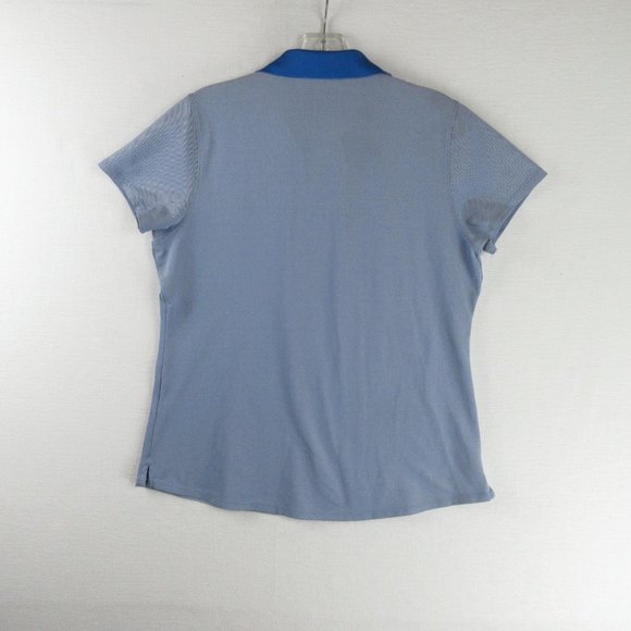Vinyard Vines Blue Performance Polo Size M Contrast Collar - Picture 2 of 12
